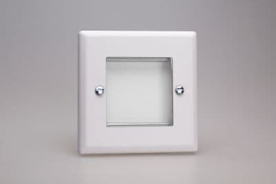 Varilight XYG2.CW Urban Chalk White DataGrid Plate (2 DataGrid Spaces)