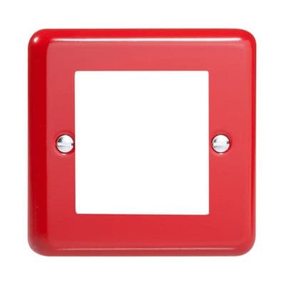 Varilight XYG2.PR Lily Primary Pillar Box Red DataGrid Plate (2 DataGrid Spaces)
