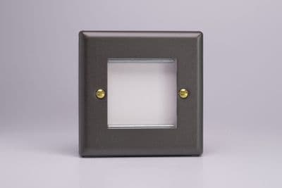 Varilight XYG2.SL Vogue Slate DataGrid Plate (2 DataGrid Spaces)