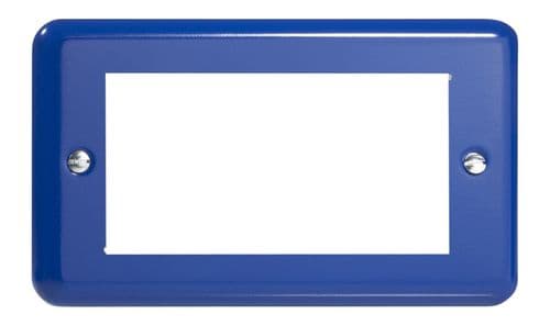 Varilight XYG4.RB Lily Primary Reflex Blue DataGrid Twin Plate (4 DataGrid Spaces)