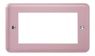 Varilight XYG4.RP Lily Pastel Rose Pink DataGrid Twin Plate (4 DataGrid Spaces)