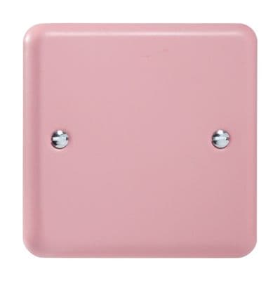 Varilight XYSB.RP Lily Pastel Rose Pink 1 Gang Single Blank Plate
