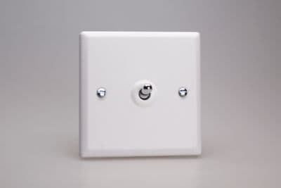 Varilight XYT7.CW Urban Chalk White 1 Gang 10A Intermediate Toggle Light Switch