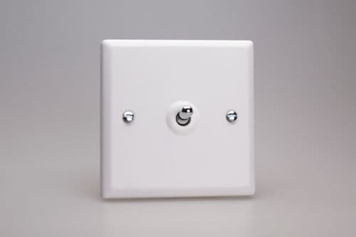 Varilight XYT7.CW Urban Chalk White 1 Gang 10A Intermediate Toggle Light Switch