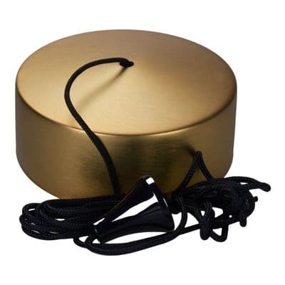Varilight YPSY.BB Pull Cord Switch 6A Brushed Brass