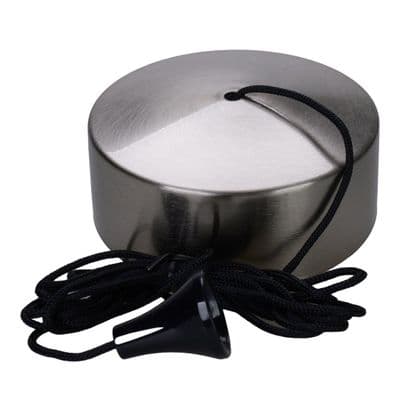 Varilight YPSY.BS Pull Cord Switch 6A Brushed Steel