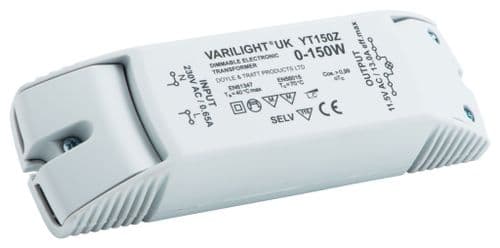 Varilight YT150Z Lighting Transformer 0-150VA Dimmable Low Voltage (with Terminals)