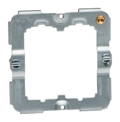 Varilight Z3PGRID2 PowerGrid 2 Gang Single Grid Frame Only (Yoke)