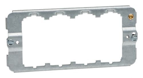 Varilight Z3PGRID4 PowerGrid 4 Gang Single Grid Frame Only (Yoke)