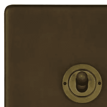 Vintage Brass Toggle Switches