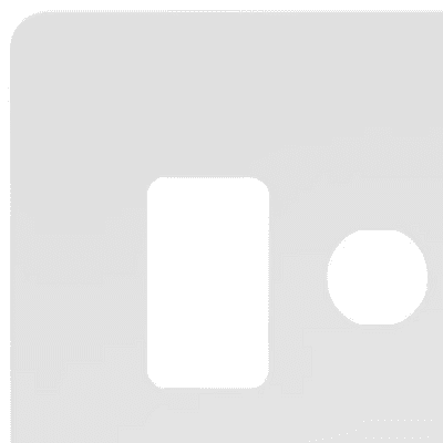 White Metal Flat Plate Grid Plates