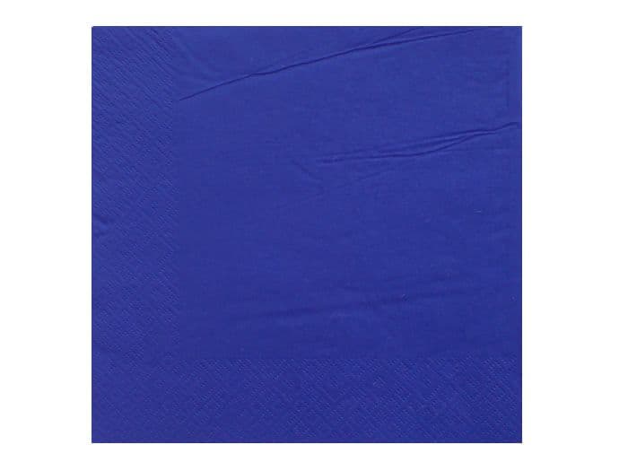100 pack of navy blue paper table napkins
