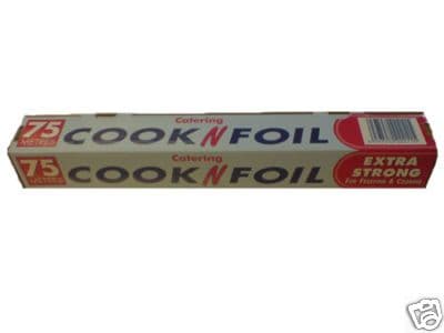 Aluminium Foil / Tin Foil 45cm x 75m (250 feet)