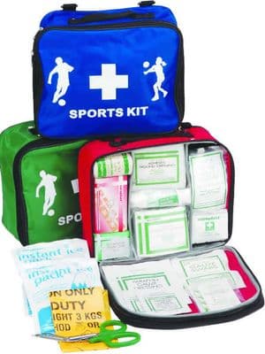 Basic Sports Kit (Green) - In a Green Sports Bag