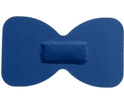 Blue Fingertip Plasters (Box of 100)