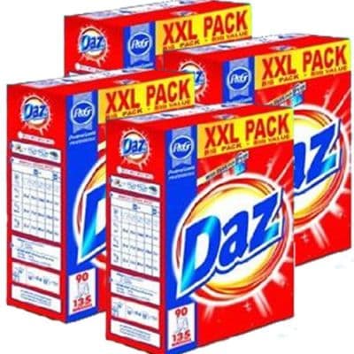 Daz Laundry Washing Powder XXL - 4 X 90 Wash boxes