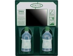 Eyewash Mirror Station (Mirror and 2 x 500 ML Bottles)