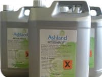 Moss removal chemicals for cleaning roofs, gutters and roof tiles. Mossaway moss killer: sold in 5 litres containers.