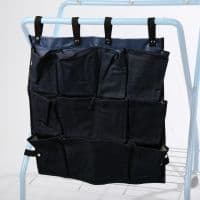 Ten pocket caddy bag for carrying utensils