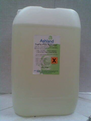 Traffic film remover and car cleaning chemicals and products.