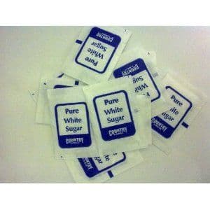 White Sugar Portions (Box of 1000)