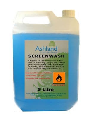 Windscreen Washer Fluid With De-Icer 5L - New Blue Cherry Fragrance