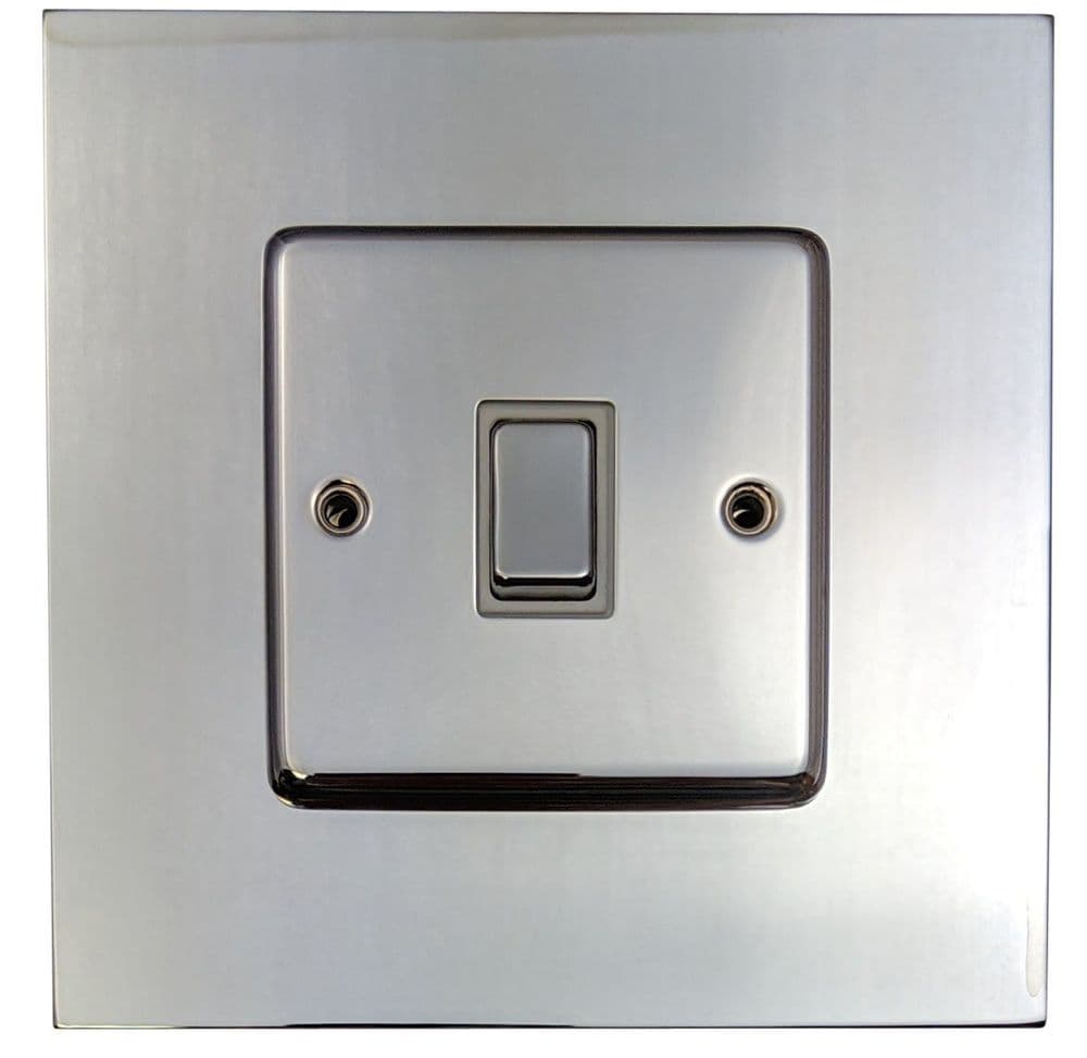 G&H 809C Polished Chrome Finger Plate Surround 152mm x 152mm for Single