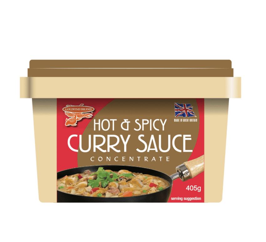 (CASE OF 12) Goldfish Hot & Spicy Chinese Curry Sauce | Buy Online at the Asian Cook Shop