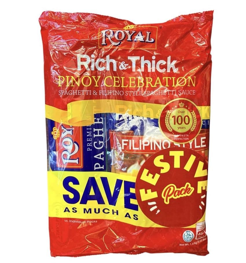 (VALUE PACK) Royal Spaghetti & Spaghetti Sauce Festive Pack | Buy Online at the Asian Cookshop
