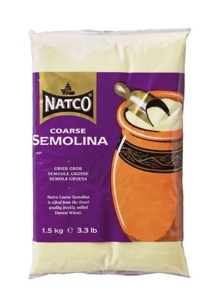 1.5KG Coarse Semolina | Buy Online At The Asian Cookshop
