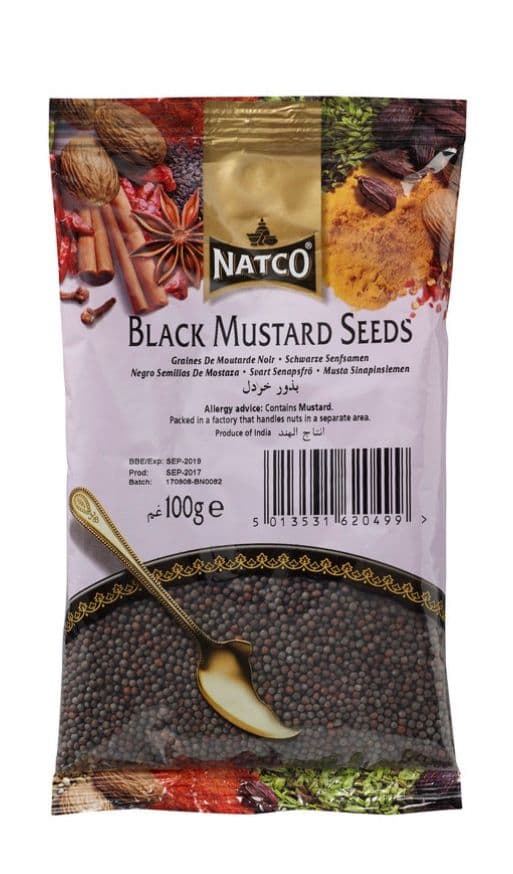 Black Mustard Seeds 100g | Buy Online at the Asian Cookshop
