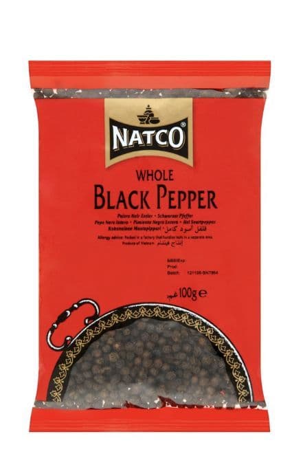 Black Peppercorns (Whole) by Bodrum | Buy Online at The Asian Cookshop