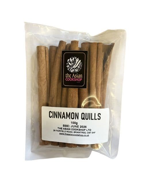 Cinnamon Quills (Cinnamon Sticks) 100g | Buy Online at the Asian Cookshop