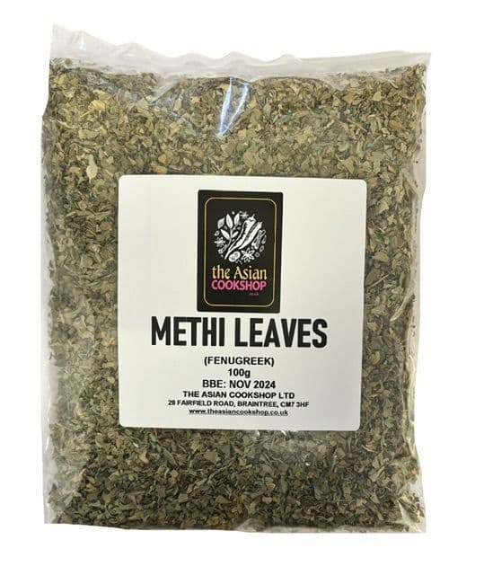 100g Dried Fenugreek Leaves (Methi Leaf) | Buy Online at The Asian ...
