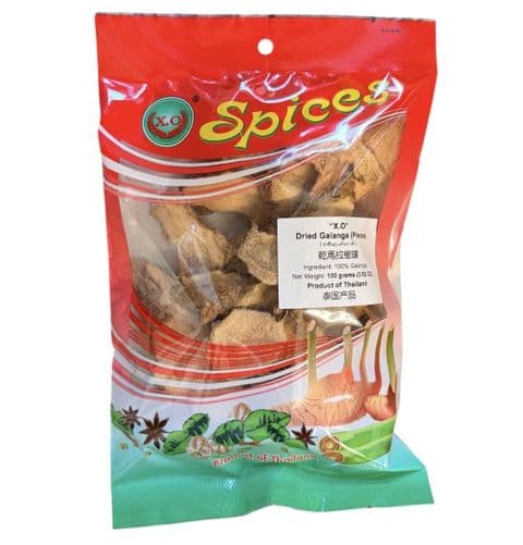 100g Dried Galangal (Sliced)