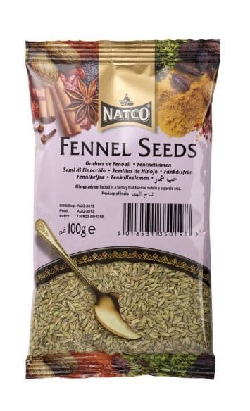 Fennel Seeds 100g | Buy Online at The Asian Cookshop