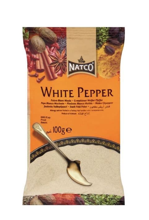 100g Ground White Pepper (Powder)