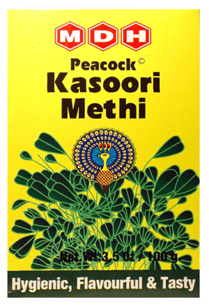 100g MDH Peacock Kasoori Methi (Fenugreek) Leaves
