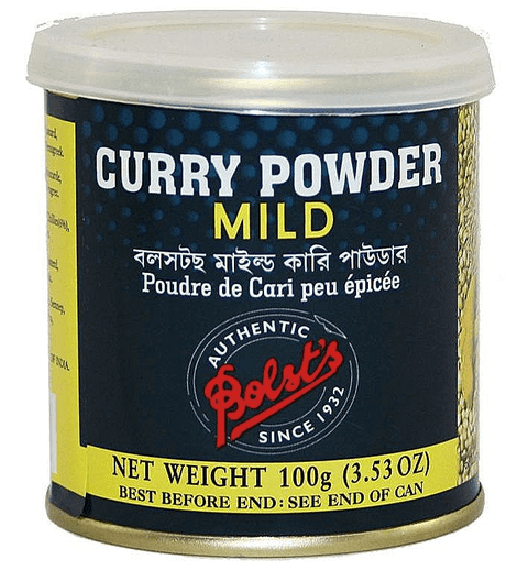 100g Tin Bolst's MILD Curry Powder
