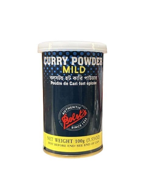 100g Tin Bolst's MILD Curry Powder