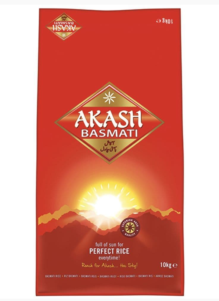 Akash Basmati Rice 10KG | Buy Online at The Asian Cookshop.