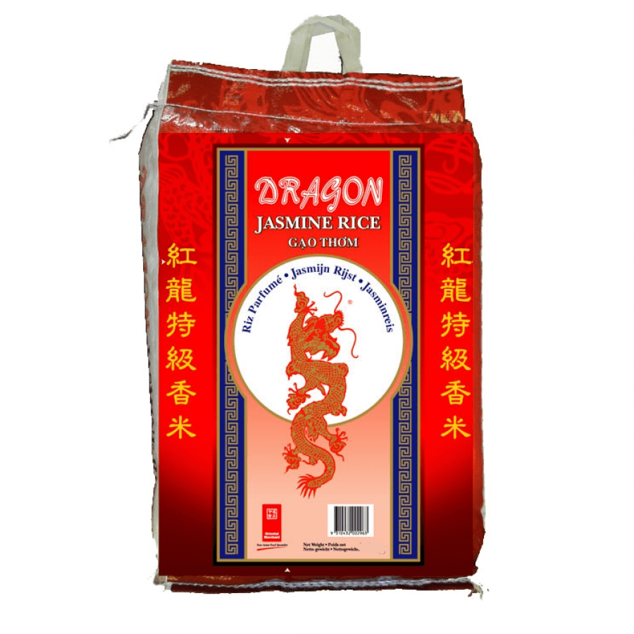 Dragon Jasmine Rice 10KG | Buy Online at The Asian Cookshop.