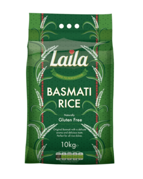 10KG Laila Aged Basmati Rice
