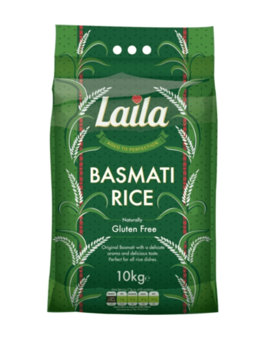 Laila Basmati Rice 9KG | Buy Online at the Asian Cookshop