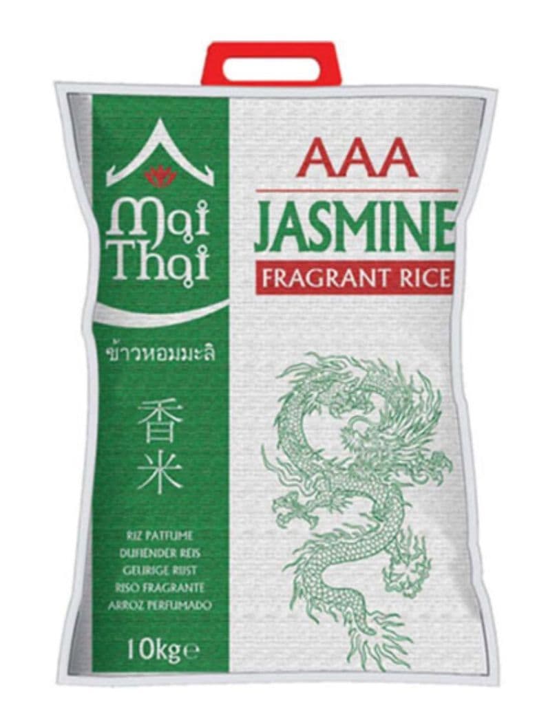 10KG Mai Thai AAA Jasmine Fragrant Rice | Buy Online at The Asian Cookshop.