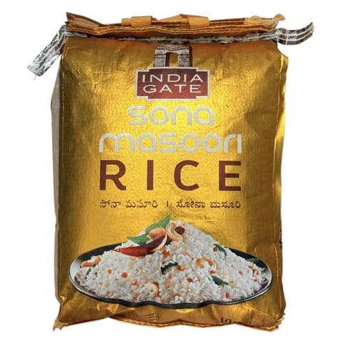 10KG Sona Masoori Rice (Sona Masuri) by India Gate