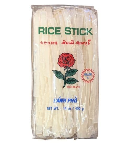 10mm Pad Thai Rice Stick Noodles (Thick, Flat) (Banh Pho)