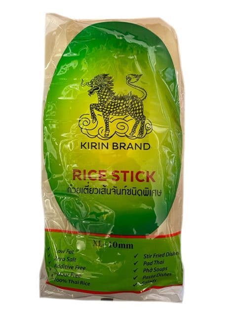 10mm Pad Thai Rice Stick Noodles (Thick, Flat) (Banh Pho)