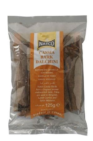 125g Cassia Bark By Natco