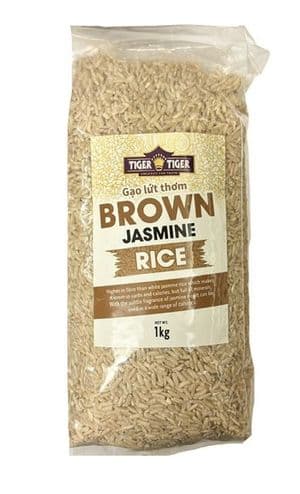 1KG Brown Jasmine Rice by Tiger Tiger